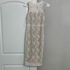 White lace dress small